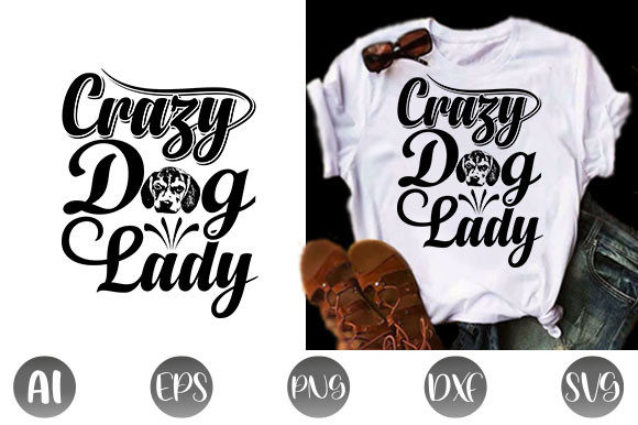 Bee Kind Quotes Design, Crazy Dog Lady