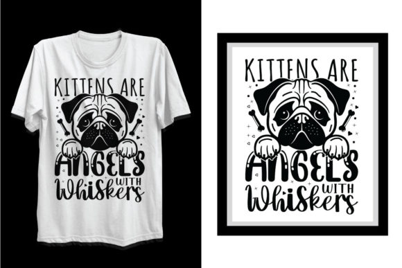 Bull Dog Typography SVG T Shirt Design