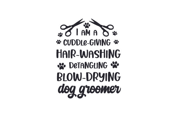 Cuddle-giving Dog Groomer