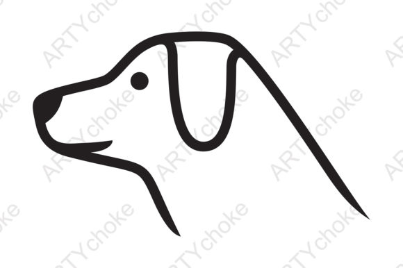 Dog Simple Icon SVG for Cricut