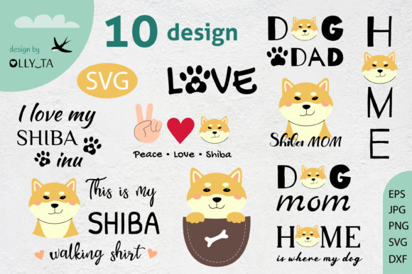Shiba Inu SVG Bundle